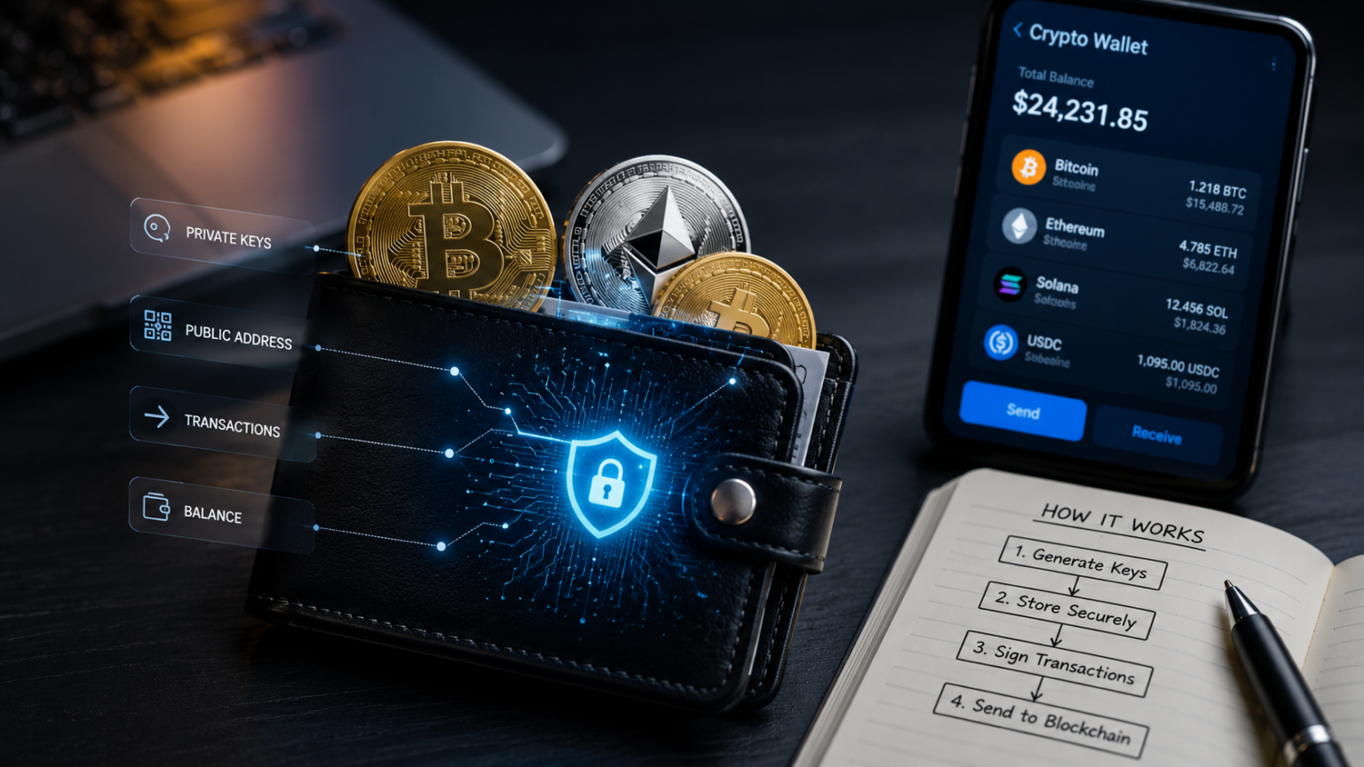 How Cryptocurrency Wallets Work