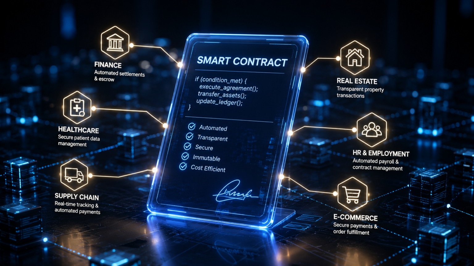 Smart Contracts Benefits and Business Applications